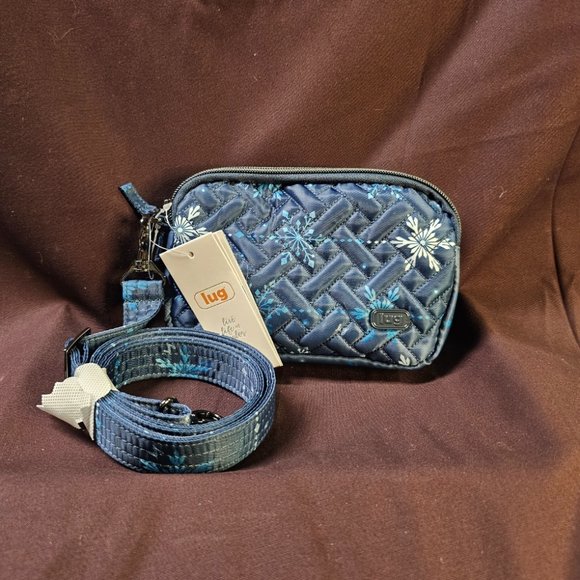 lug Bags Lug Coupe Convertible Crossbody Bag Snowflake Navy Poshmark